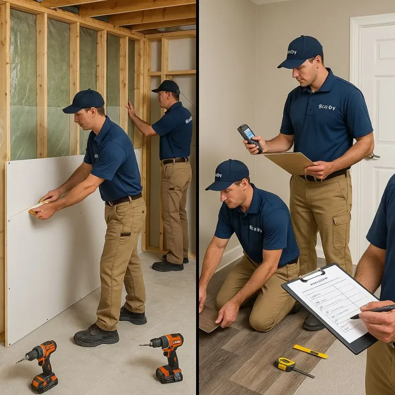 Repairs and Reconstruction process in Lee County, VA